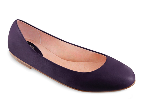 Bloch: Prune Arabian Violet Ballet Flats