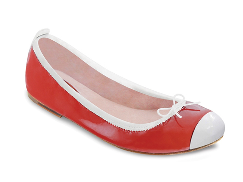 Bloch: Fuoco Luxury Red  Bow Ballet Flats