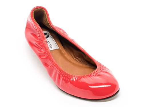 Lanvin: Classic Red Ballet Flats