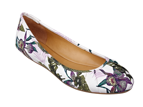 Nine West: Blustery Colored Ballet Flats