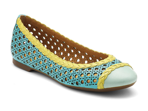 Sperry: Cute Colored  Lace Ballet Flats