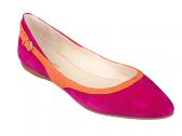 Nine West: Superfly Red Pointed Toe  Ballet Flat