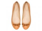 Zara: Cheap Orange Ballet Flat
