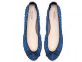 Zara: Dressy Blue Ballet Flat